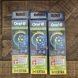 Oral B Cross Action Replacement Electric Toothbrush Heads x12